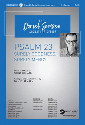 Book cover for Psalm 23: Surely Goodness, Surely Mercy - Anthem