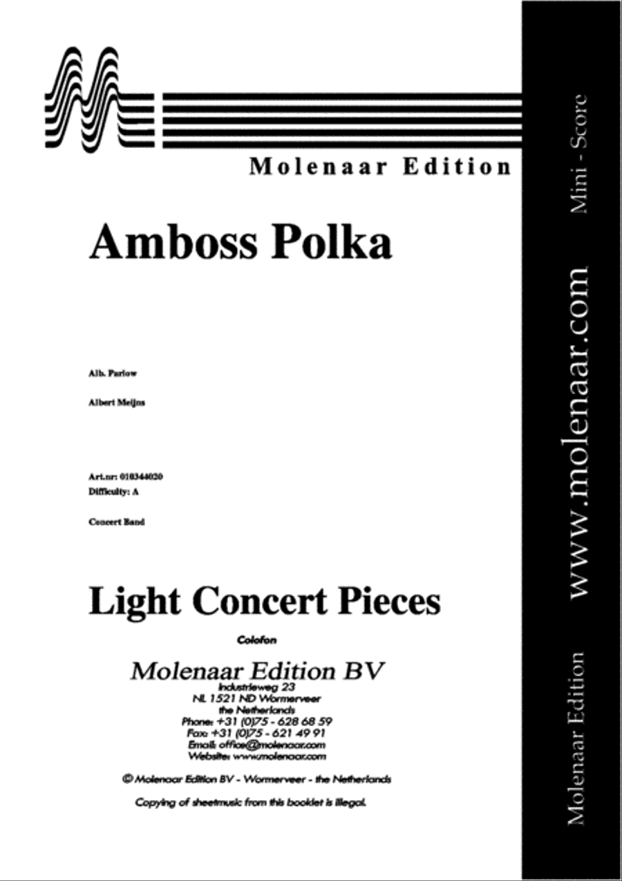 Amboss Polka Concert Band scores gallery preview page 2