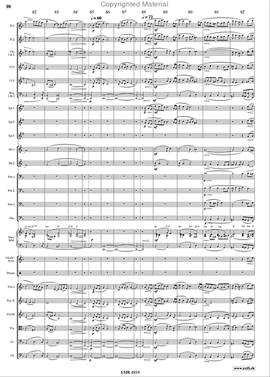 Once Upon A Time In America Orchestra scores gallery preview page 10