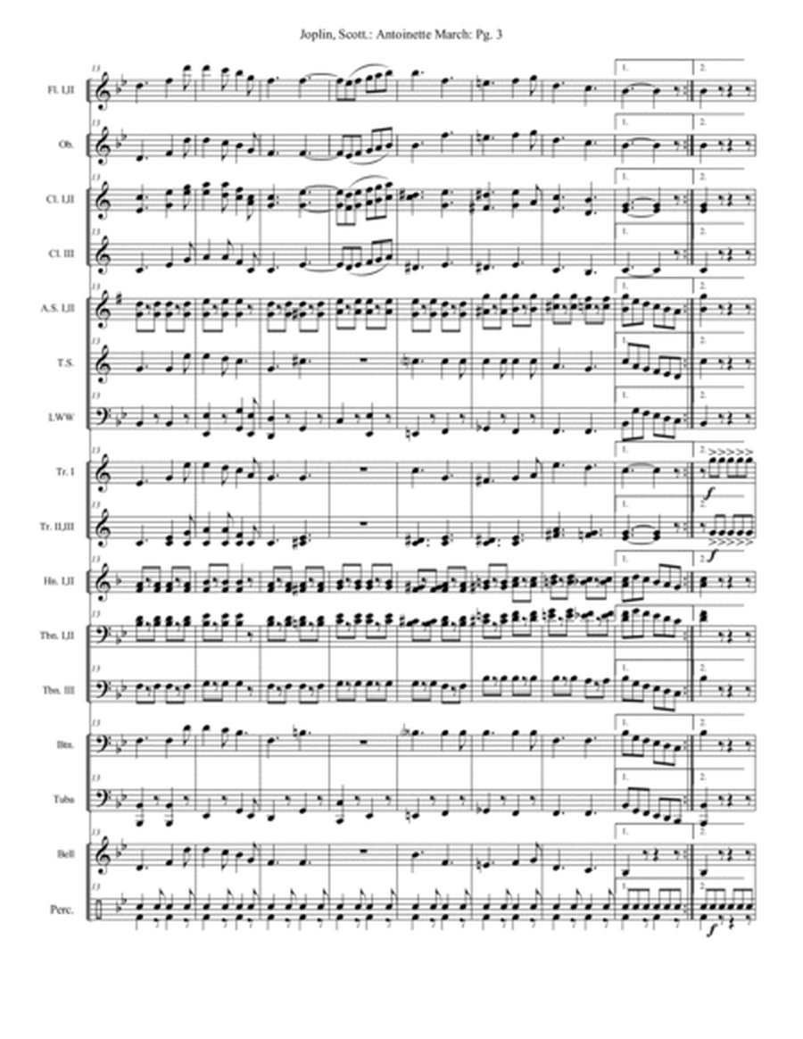 Antoinette March - Extra Score