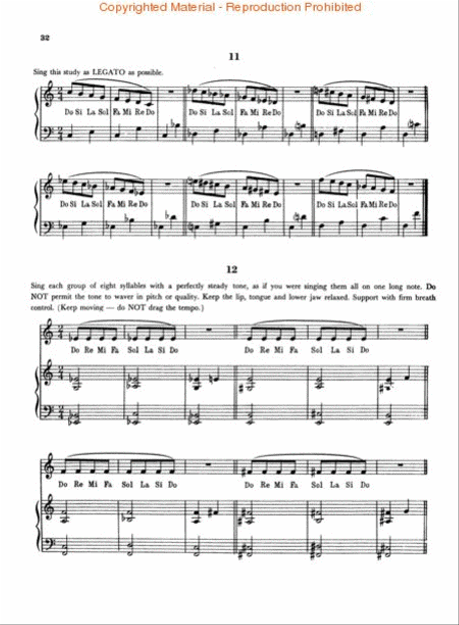 The Estelle Liebling Vocal Course Voice scores gallery preview page 3