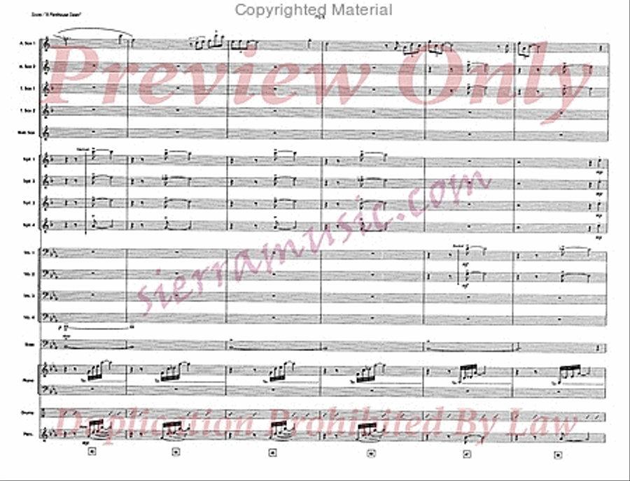 A Penthouse Dawn Big Band scores gallery preview page 9