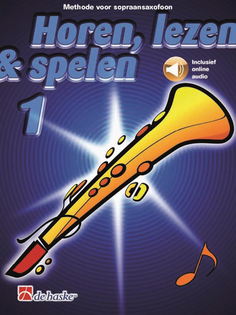 Horen, lezen & spelen 1 sopraansaxofoon Soprano Saxophone scores gallery preview page 1
