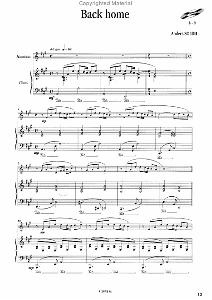 Amoroseaux moderato Vol.2 Piano Accompaniment scores gallery preview page 8