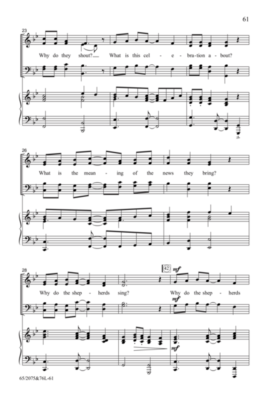 Morning Star - SATB Score with Performance CD 4-Part scores gallery preview page 25
