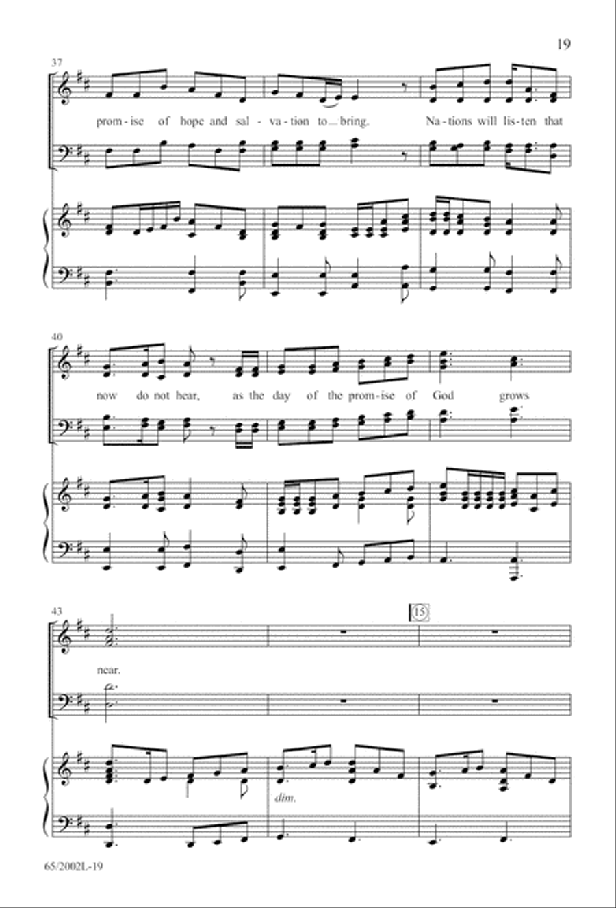 And This Shall Be a Sign And This Shall Be a Sign 4-Part scores gallery preview page 20