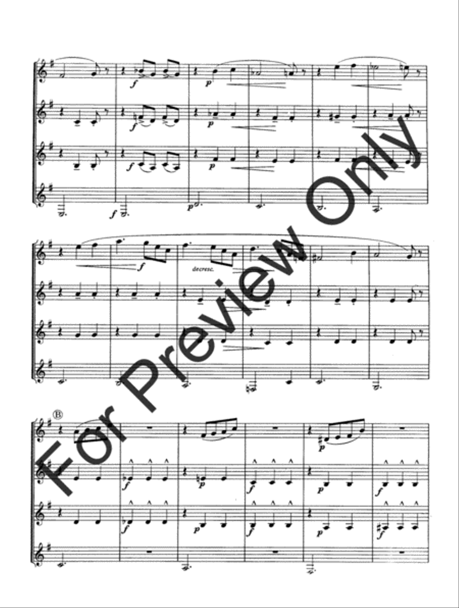 Petite Toot Suite B-Flat Clarinet scores gallery preview page 5
