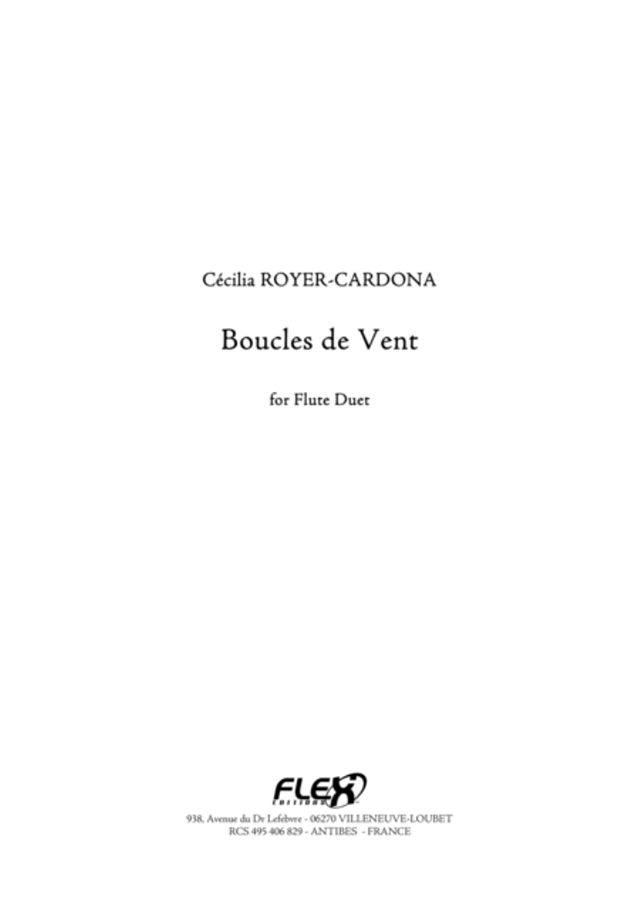 Boucle de Vent Flute Duet scores gallery preview page 1