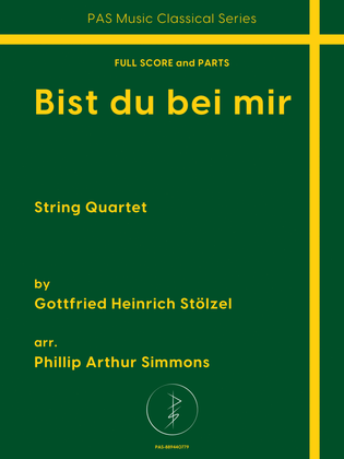 Bist du bei mir (String Quartet)