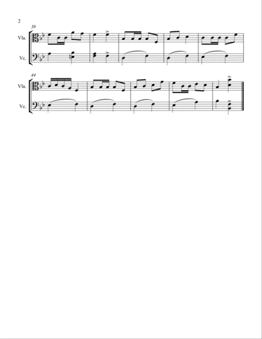 The Funny Trumpeter Trumpet scores gallery preview page 2