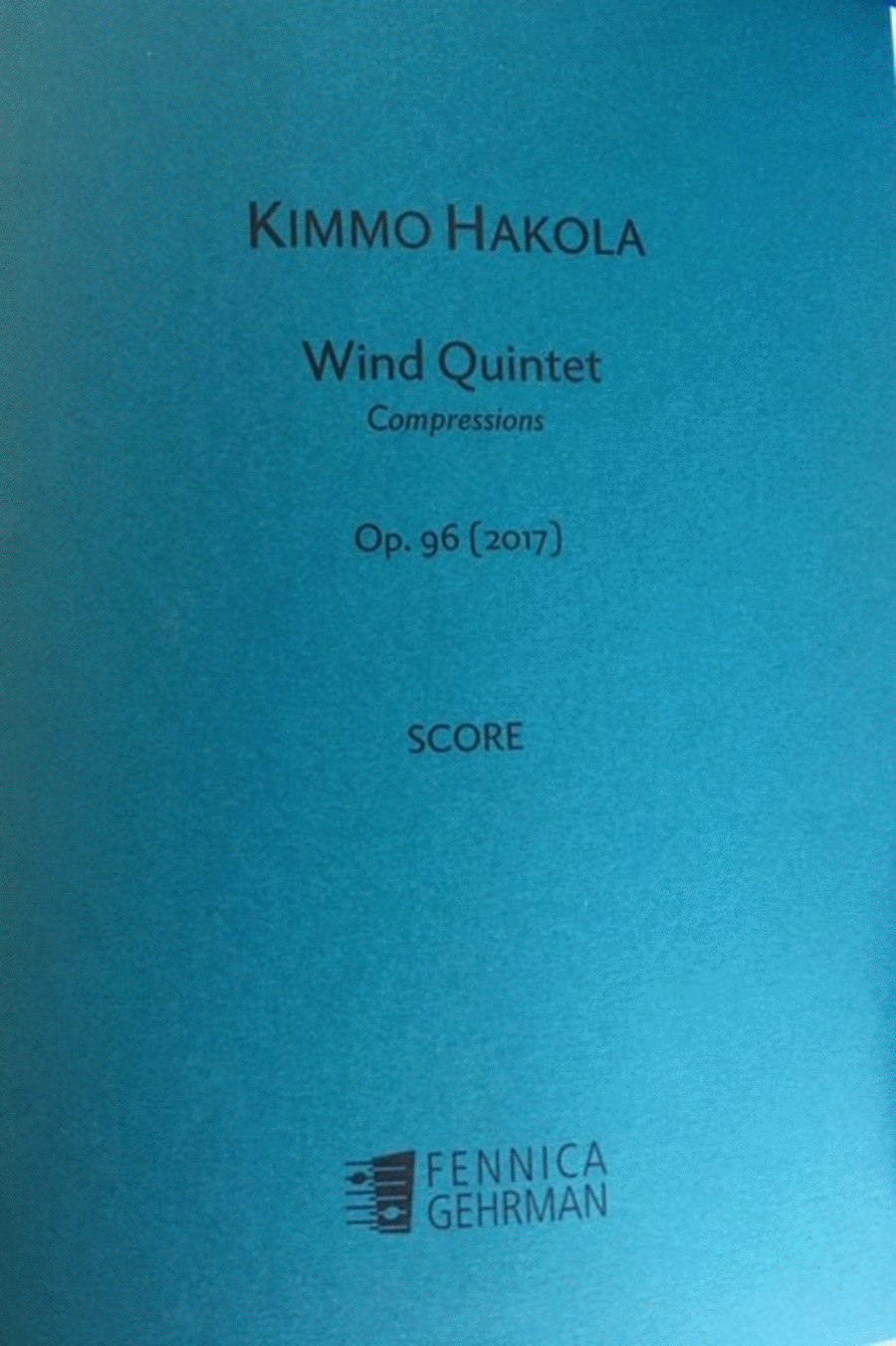 Wind Quintet Op. 96 Compressions