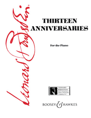 Book cover for Thirteen Anniversaries (1990)
