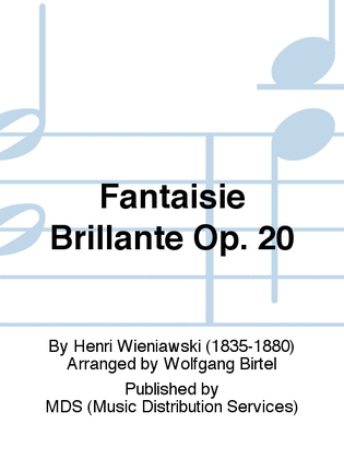 Book cover for Fantaisie brillante op. 20
