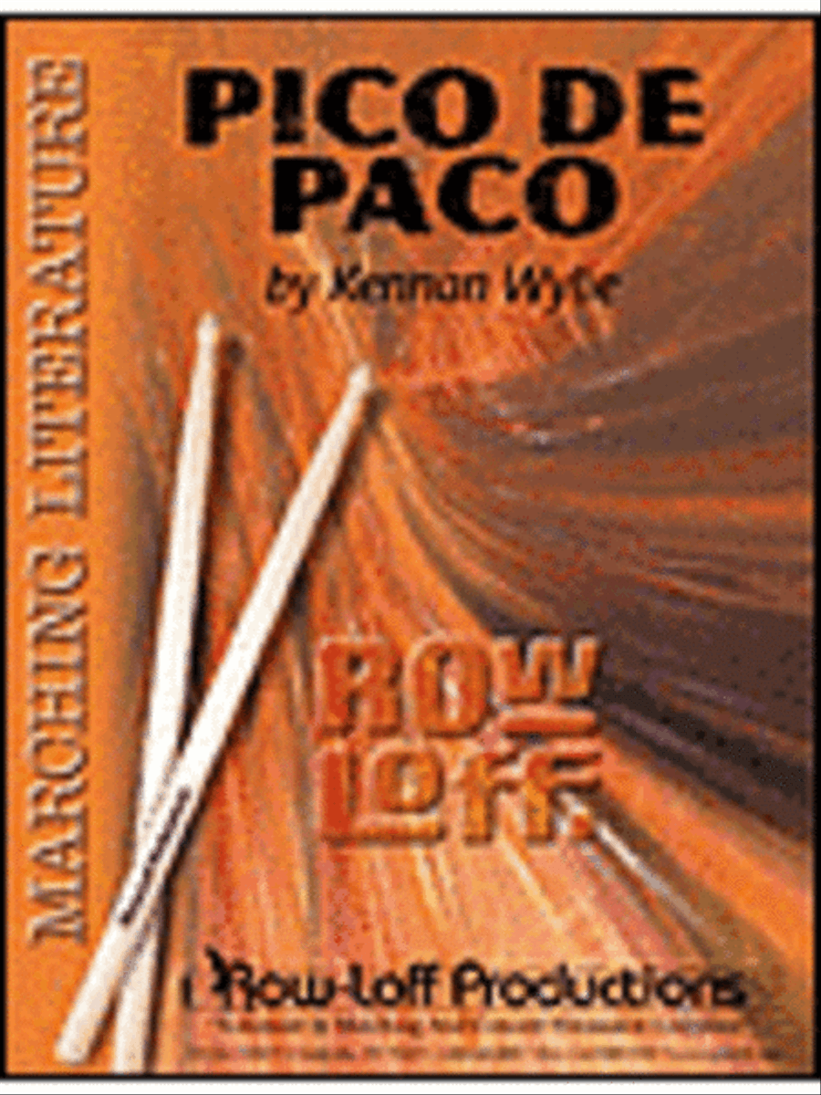 Pico De Paco Pico De Paco Percussion Ensemble scores gallery preview page 1
