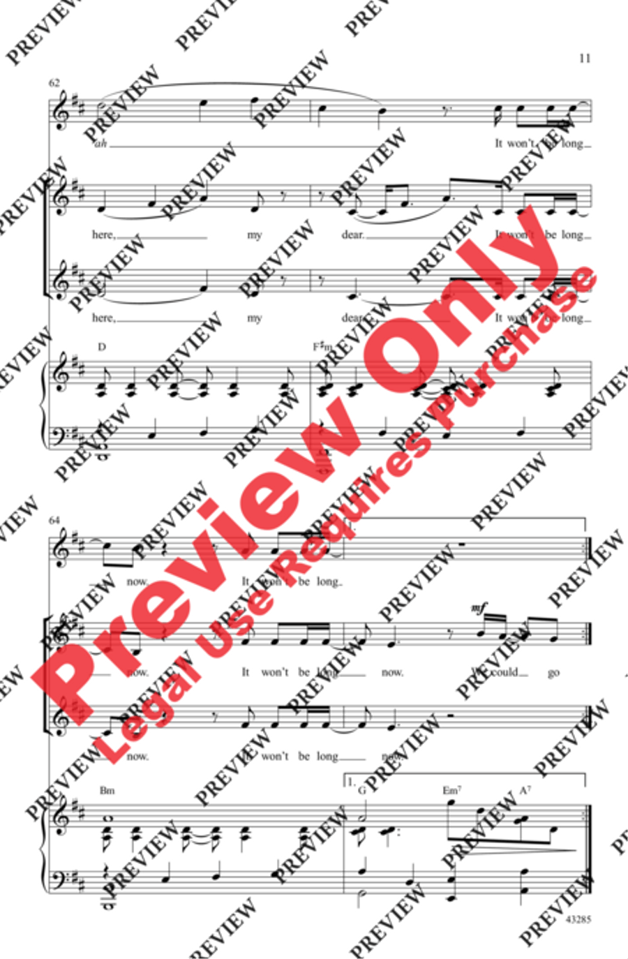 Clouds 2-Part scores gallery preview page 11