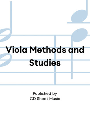 Viola Methods and Studies