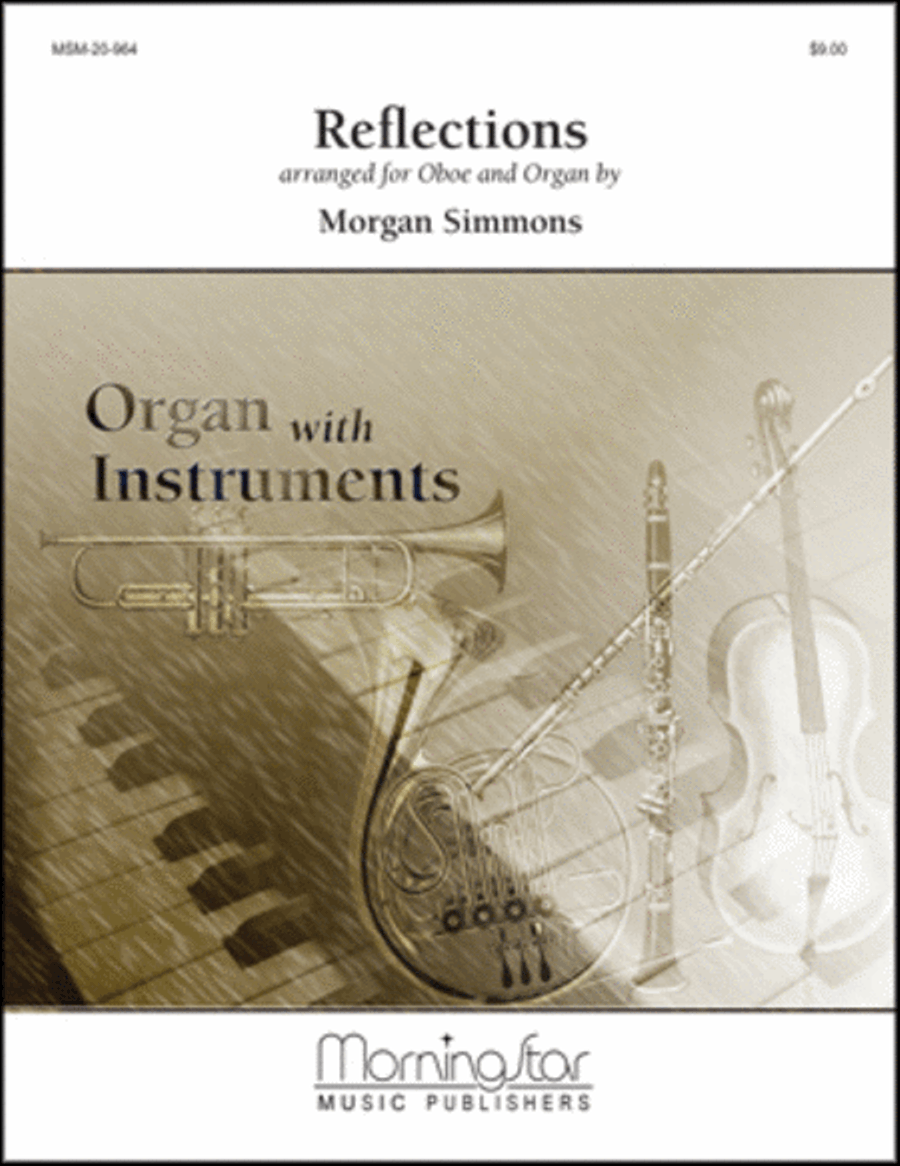 Reflections for Oboe and Organ Oboe scores gallery preview page 1