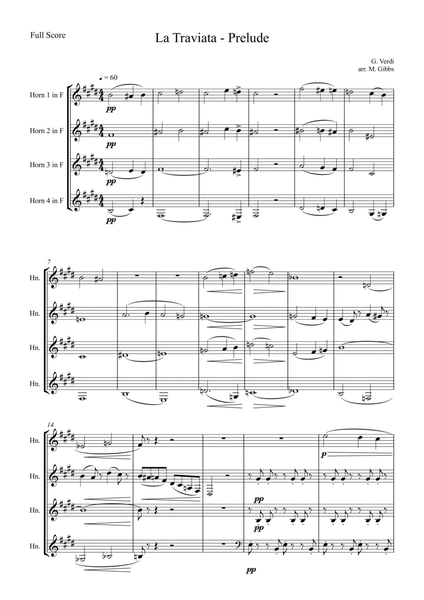 Verdi - La Traviata Prelude