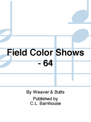 Book cover for Field Color Shows and Entrances