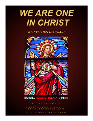 Book cover for We Are One In Christ