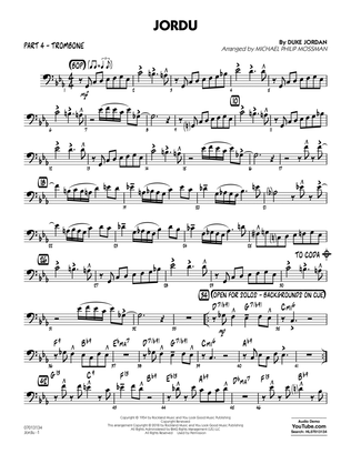 Jordu (arr. Michael Mossman) - Part 4 - Trombone
