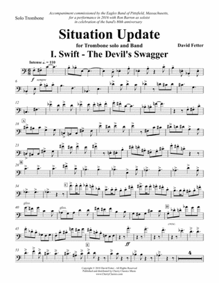 Situation Update - Suite in Three Movements for Solo Trombone and Band