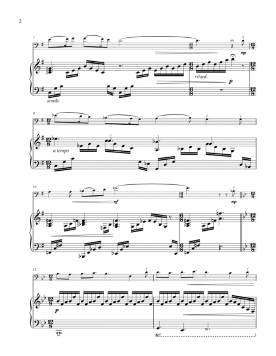 Gesù Bambino Gesù Bambino Piano scores gallery preview page 4