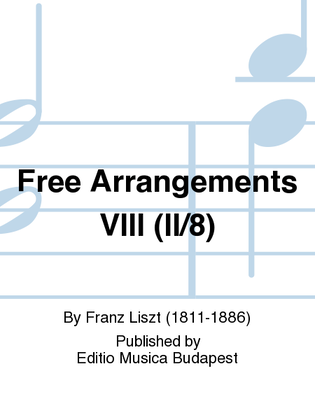 Book cover for Free Arrangements VIII (II/8)