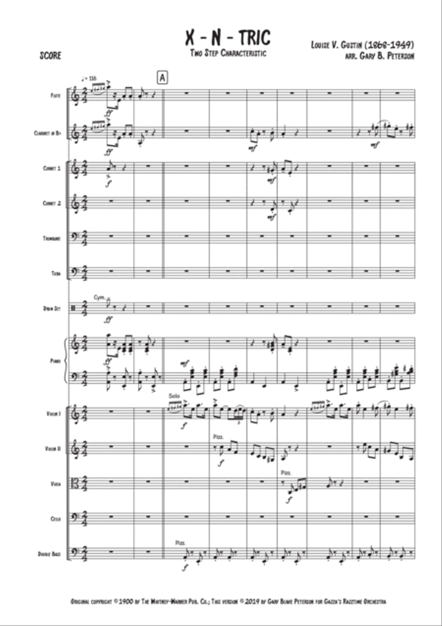 X-N-Tric Clarinet scores gallery preview page 3