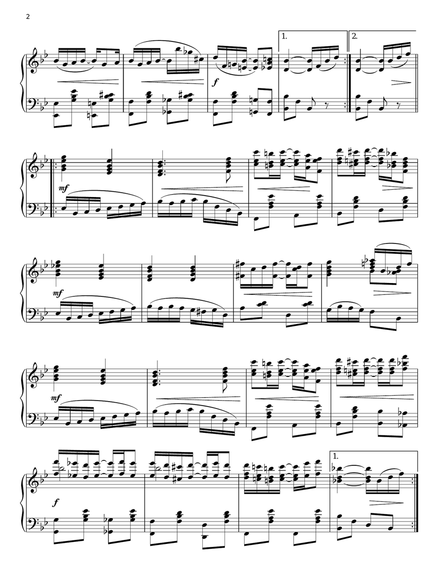 The Nonpareil Piano Solo scores gallery preview page 2