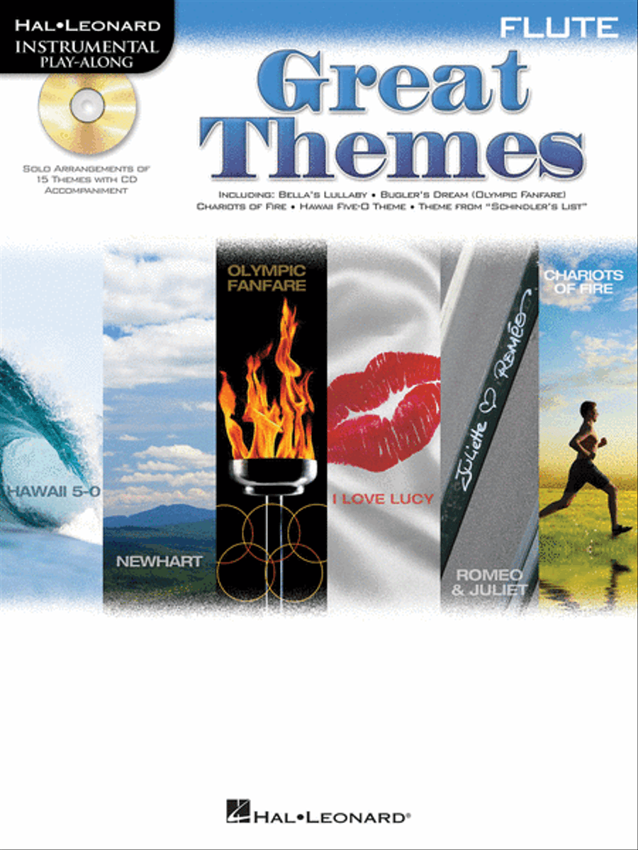 Great Themes Great Themes Flute Solo scores gallery preview page 1