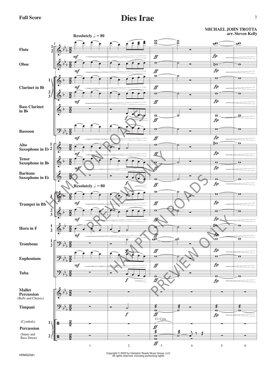 Dies Irae (SCORE) Choir scores gallery preview page 4