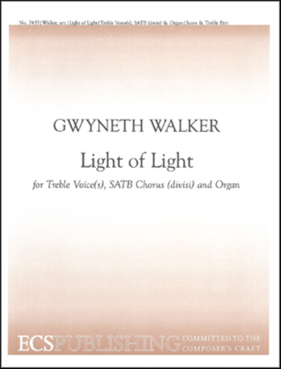 Light of Light 4-Part scores gallery preview page 1