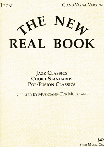 The New Real Book - C Edition Piano - Sheet Music