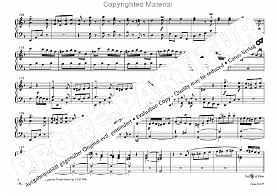 Freiburger Orgelbuch: Stammteil Organ Solo scores gallery preview page 199