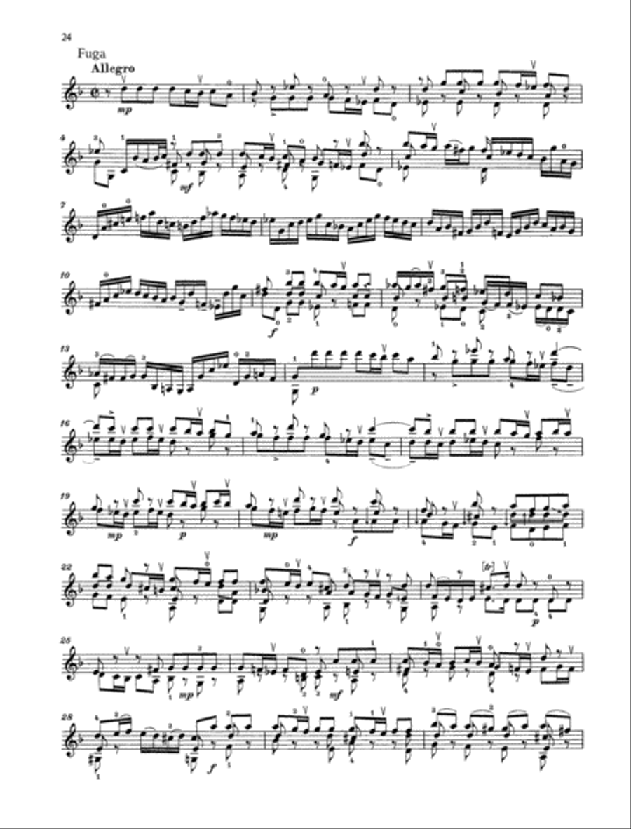 Sonata I Sonata I Violin Solo scores gallery preview page 2
