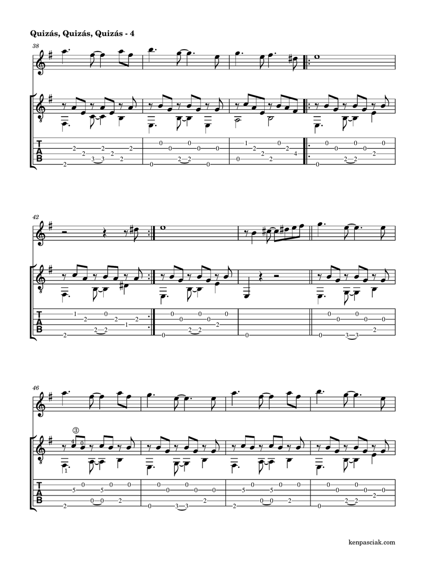 Quizas, Quizas, Quizas (perhaps, Perhaps, Perhaps) Flute scores gallery preview page 6