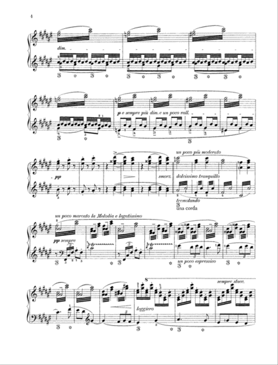 Les jeux d'eaux à la villa d'Este Piano Solo scores gallery preview page 3