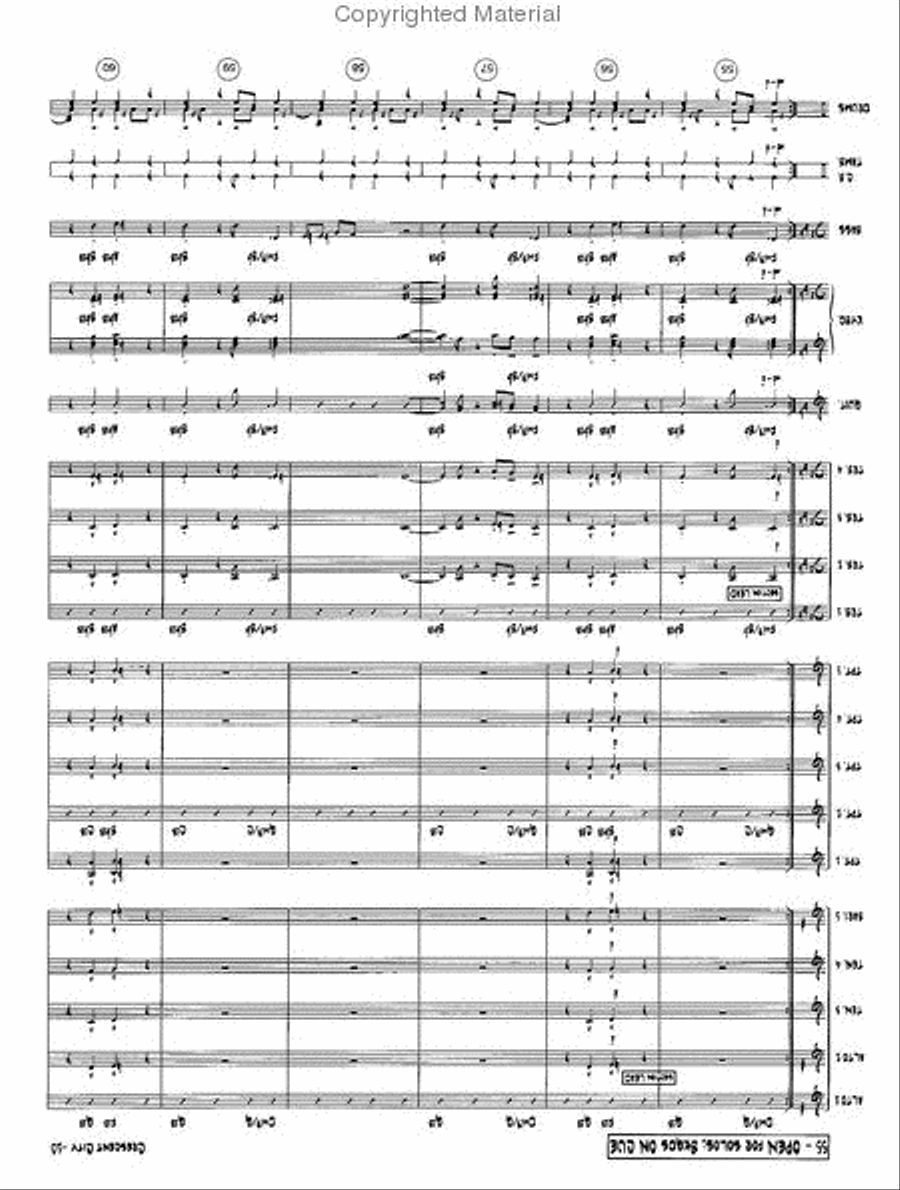 The Crescent City Stomp Jazz Ensemble scores gallery preview page 11