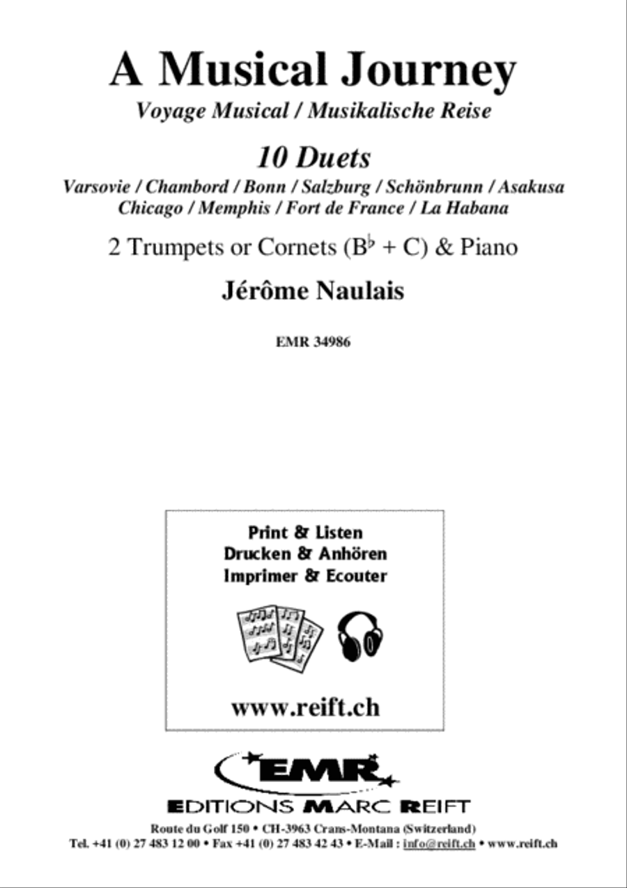 A Musical Journey Trumpet Duet scores gallery preview page 2