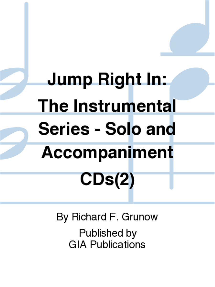 Jump Right In: Solo Book 3 - Solo and Accompaniment CDs (2) Concert Band Methods scores gallery preview page 1