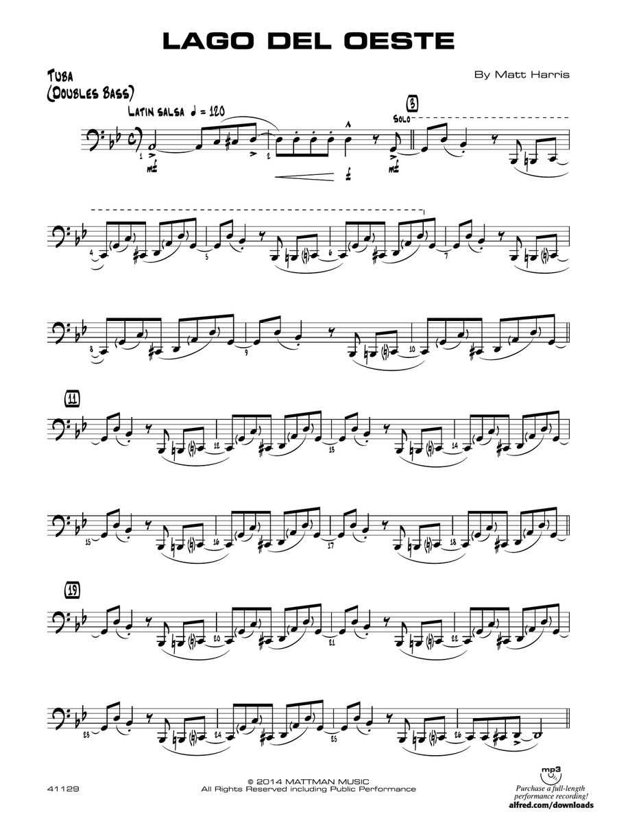 Lago del oeste: Tuba