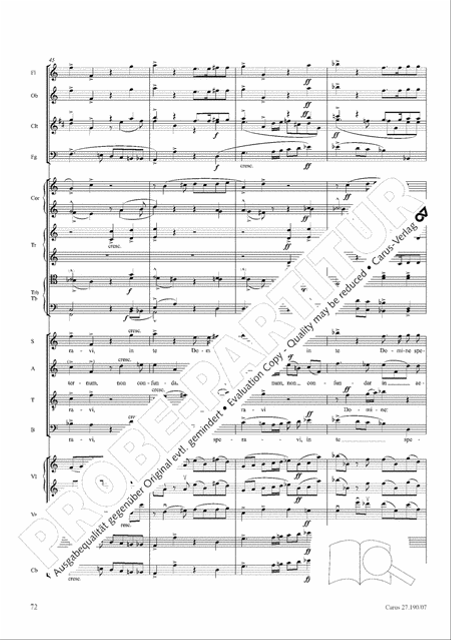 Te Deum 4-Part scores gallery preview page 80
