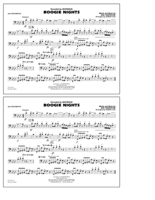 Boogie Nights - 2nd Trombone