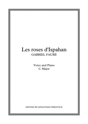 Book cover for Les roses d'Ispahan (C Major)
