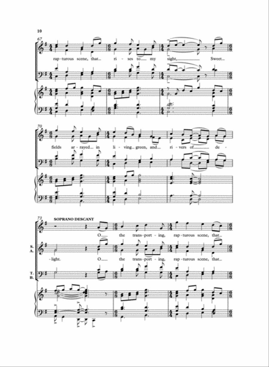 Sweet Prospect 4-Part scores gallery preview page 2