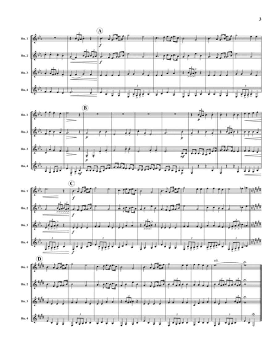 Americana! Horn scores gallery preview page 3
