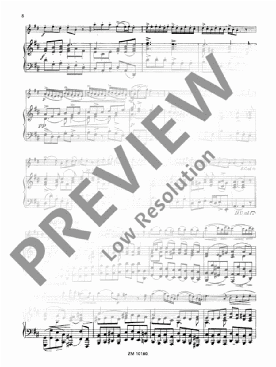 Twelve Chamber Sonatas Twelve Chamber Sonatas Flute Solo scores gallery preview page 9