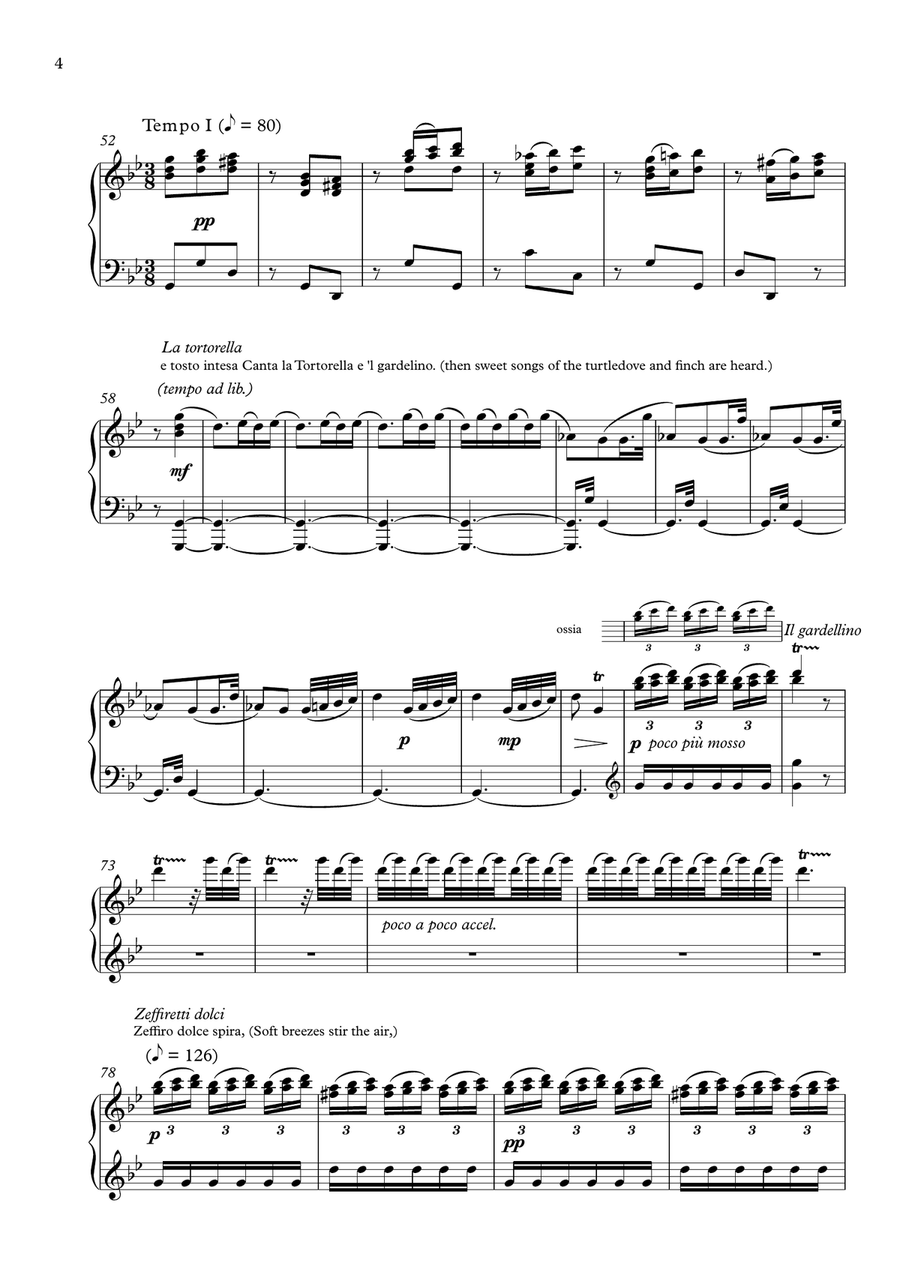'Summer' (Complete) from The Four Seasons by Vivaldi for Piano Solo Piano Solo scores gallery preview page 5