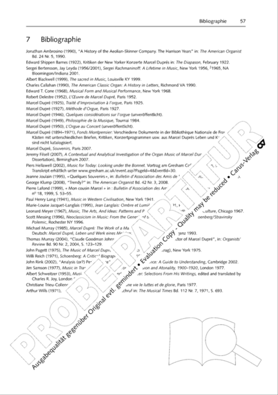 Orgelschule zur historischen Auffuhrungspraxis Organ Solo scores gallery preview page 58